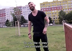 Czech Hunter: Athletic whore caught doggy fucks porn