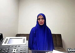 Hijab Girl Pounded Hard and Deep