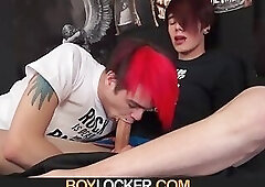 Boy Locker - Teens Love To Suck Cock And Fuck Tight Holes