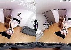 I went to take a shower and left my girlfriend, Milka, beautifying herself in front of the mirror. I spent a lot of time enjoying hawt water, but when