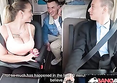 BANGVAN - Busty czech mother I'd like to fuck Jennifer Mendez screws fresh stranger
