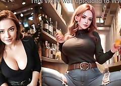 Hawt Barmaid Gets Her Snatch Pounded And Asks For A Cum Discharged on Her Butt