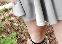 I Soak My Pants, Socks and Shoes on Walk in Forest