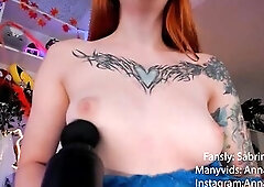 massaging pleasing spots