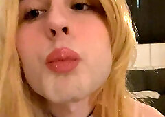 Slurping some gummybears (Vore POINT OF VIEW) (Crossdresser)