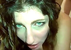 Tourist Wife begs to be bred Creampie Gangbang