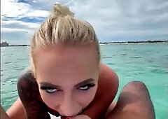 Blonde Wife Explores Sensual Jetski Ride With Intense BBC Passion