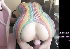 Bouncing on the desk