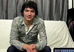 Josh Bensan's twink interview and dick wanking session