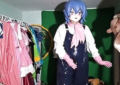It's time for a recent description word salad 'coz I got my kigu! So in any case we are a fan of shiny PVC, rubber, latex and other enormous