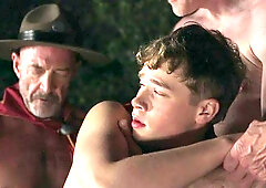 Big Cock Stretches Oliver’s Tight Spot