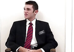 Gay mormon gets ass jizzed in