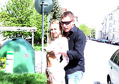 Fantasic girl Sabrina Blanc receives a deep and hard anal fuck