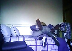 Hot Buddies In Pillows