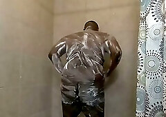 Mid-day Shower lathered up