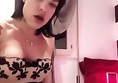 Pretty trans homemade cum