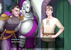 Animated, visual novel
