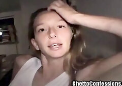 One cheerful pointy nose bitch over here! Pleased Slut! That babe got thrown into reHAB by her nagging parents, but then ESCAPED!! That babe be living
