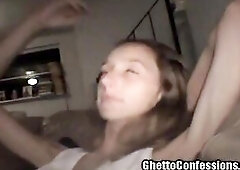 One cheerful pointy nose bitch over here! Pleased Slut! That babe got thrown into reHAB by her nagging parents, but then ESCAPED!! That babe be living