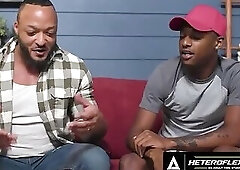 HETEROFLEXIBLE - Naughty Twink Ty Santana Wins Strip Bet Then Seduces Straight Stepdad Dillon Diaz