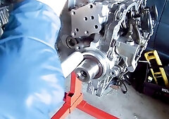 2007 Subaru Impreza Rebuild -Part 5 How To Install AVLS Solenoid Web camera Seal
