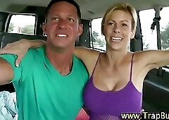 Bait bus fucking of straightys by gay guys in a van