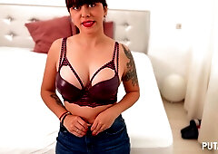 Torbe bangs Patricia Acevedo's wet cunt after catching her masturbating