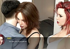 Busty brunette first-timer in a steamy visual experience