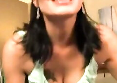 This Chab's caught by his step mama peeking at her from below the couch as that babe dresses for the day. In A Short Time that babe has him on he