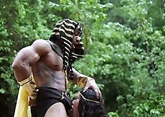 QUEEN CLEOPATRA DEMANDS BBC BANGING FROM SERVANT