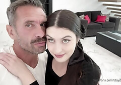 Young Daisy receives passionate creampie in hotel encounter
