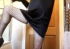 ultra gams in fishnets (trio)