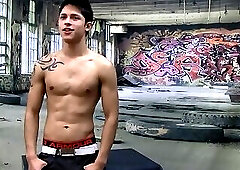 Cute Latino Romeo wanks