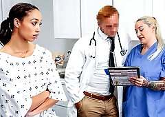 Good hottie Alexis Tae fucked by a perverted Hadley Haze