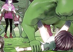 Screwed by Large Orcs [4K, 60FPS, CG Comics Game, Uncensored, Ultra Settings]