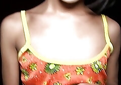 Teen ladyboy with a tiny body anal bang