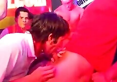 Guys go crazy gay, bisexual sex party, anal sex