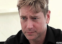 Cuckold enjoys watching as Natalia Starr gets dicked down