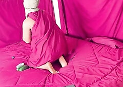 squirting in the couch