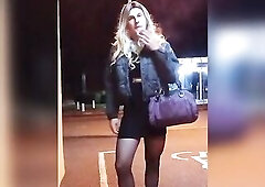 Teen crossdresser hawt french celia cross trans femboy