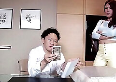 tgirljapanhardcore rui takes it to a closet