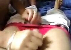 Malaysian Girl Aisyah Sucks and Jerks Off