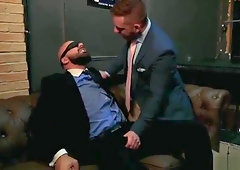 Muscle son fetish and cumshot