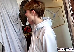 Gay teen (18+), bareback breeding, british lad