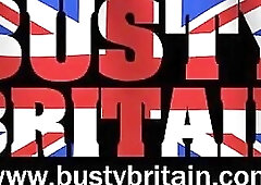 Denise Davies seduces breasty maid Dani Amour by sucking her huge breasts. The excited couple then play with their huge breasts and pussies but will D