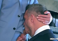 Alex Mecum - Andre Convinces Alex To Get On His Knees