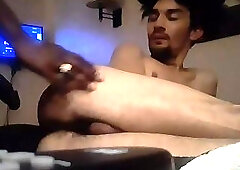 Str8 Trade Convinces Another Str8 To Let Him Fuck