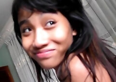 Classy girlfriend can't stop cumming from sex