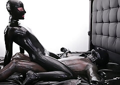 Rubber Fetish Handjob Kinky Porn