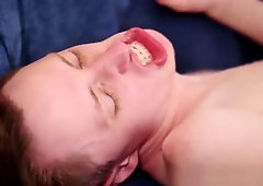 Twink cutie gets on top and takes dick in his tight butthole